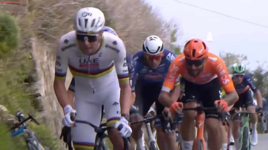 Ganna: delusione Sanremo, Pogacar monumentale